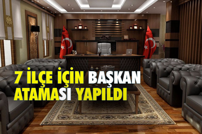 AK Parti Mersin 'de 7 İlçeye Başkan Ataması! AK Parti Mersin İlçe Başkanları