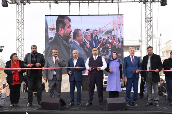 Tarsus Belediyesinden Açılış; Barbaros Mahallesi Halı Sahası ve Spor Kompleksi Hizmete Açıldı