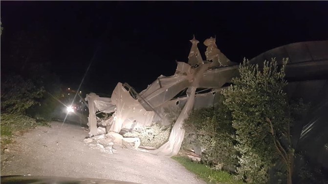 Mersin Bozyazı'da Gece Saatlerinde Hortum Felaketi