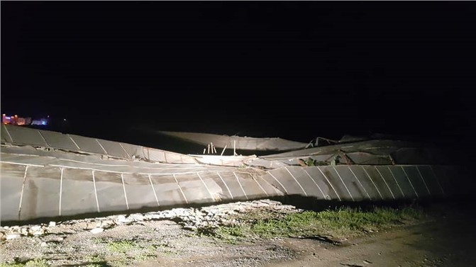 Mersin Bozyazı'da Gece Saatlerinde Hortum Felaketi