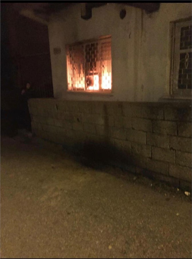 Mersin Tarsus Yeni Mahalle'deki Bir Evde Akşam Saatlerinde Yangın Çıktı