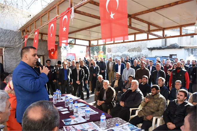 Cumhur İttifakı Tarsus Belediye Başkan Adayı Şevket Can’a Ova Mahallelerinde Sevgi Seli