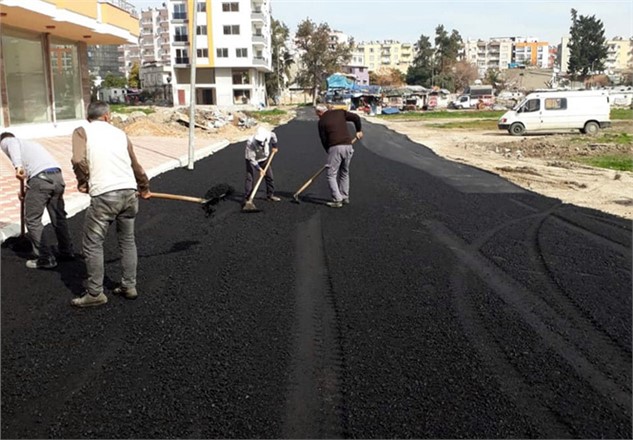 Akdeniz Belediyesi Fen İşleri Müdürlüğü Ekiplerinden Yoğun Mesai