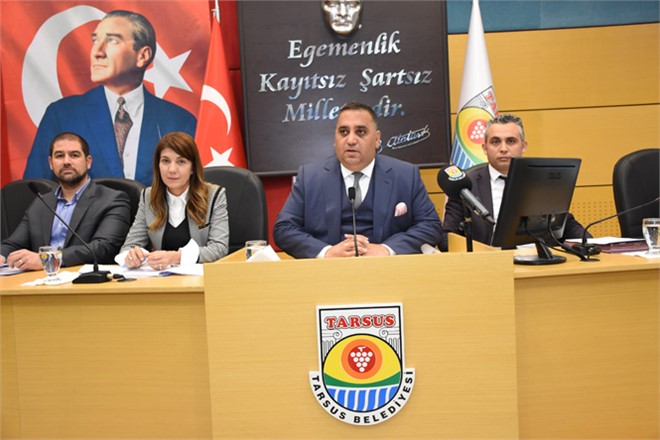 Tarsus Belediyesi 2019 Yılı Şubat Ayı Toplantısı Yapıldı