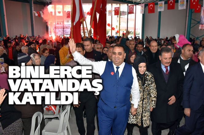 Tarsus Modern Semt Pazarına Kavuştu, Yağmura Rağmen Binlerce Kişi Başkan Can’ı Coşkuyla Karşıladı