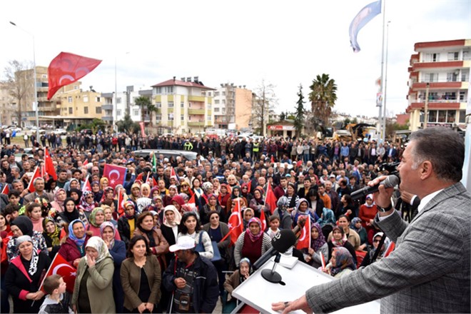 İttifakın Mersin Adayı Başkan Tuna; “Aydıncık, Bozyazı ve Anamur’u Turizmin Cenneti Yapacağız”