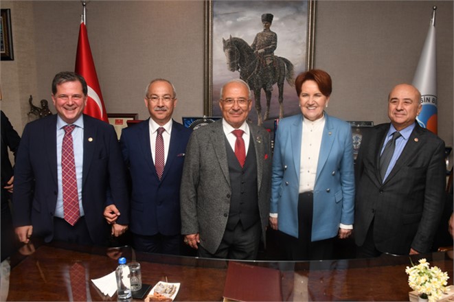 İYİ Parti Lideri Akşener’den Başkan Kocamaz’a Ziyaret