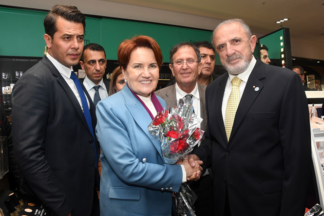 İyi Parti Lideri Akşener Mersin’de , İyi Parti Genel Başkanı Meral Akşener, Mersin Turunda