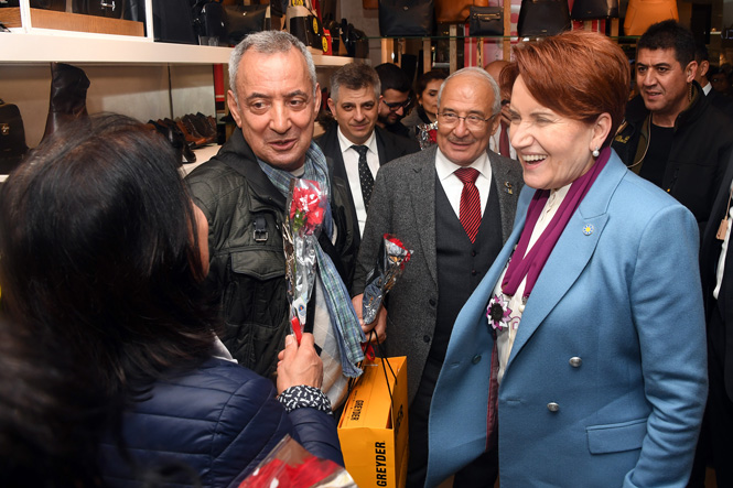 İyi Parti Lideri Akşener Mersin’de , İyi Parti Genel Başkanı Meral Akşener, Mersin Turunda