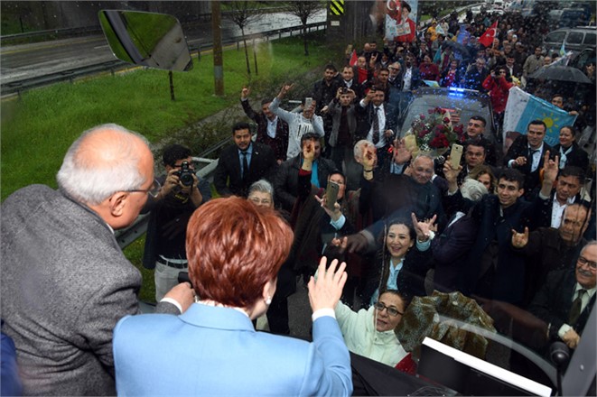 İyi Parti Lideri Akşener Mersin’de , İyi Parti Genel Başkanı Meral Akşener, Mersin Turunda