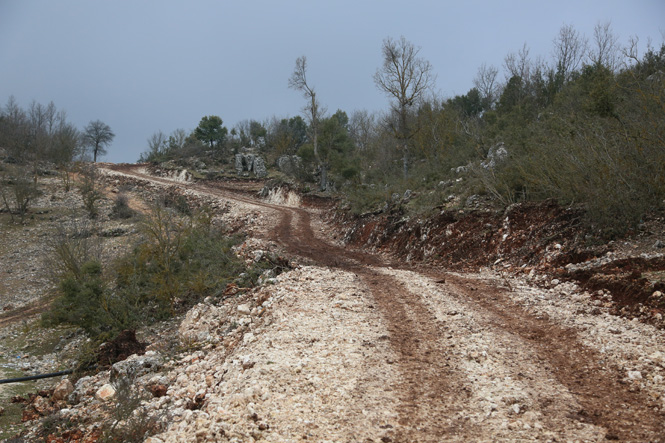 Erdemli Belediyesi, Köserelli Mahallesinde Araçların Giriş Yapamadığı Yolları Açtıyor.