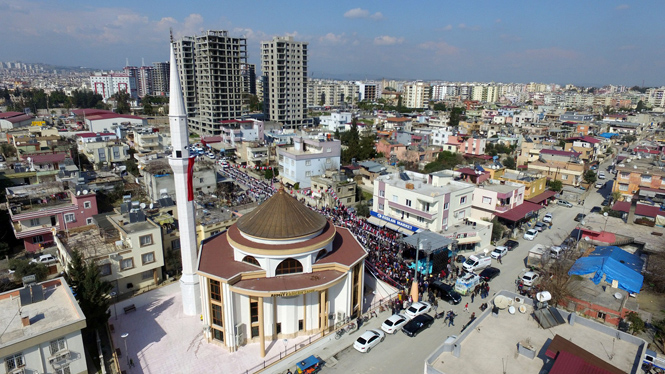 Trasus Barbaros Mahallesi Ahmet Gamgam Cami ve Taziye Evi Törenle İbadete Açıldı