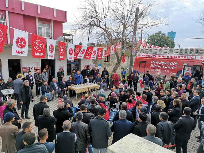 Başkan Can, Dur Durak Bilmiyor, Başkan Can Her Gittiği Mahallede Köyde Coşkuyla Karşılanıyor