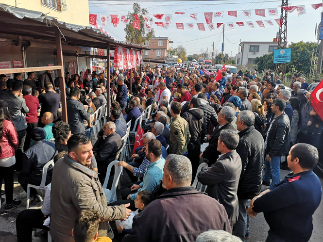 Başkan Can, Dur Durak Bilmiyor, Başkan Can Her Gittiği Mahallede Köyde Coşkuyla Karşılanıyor