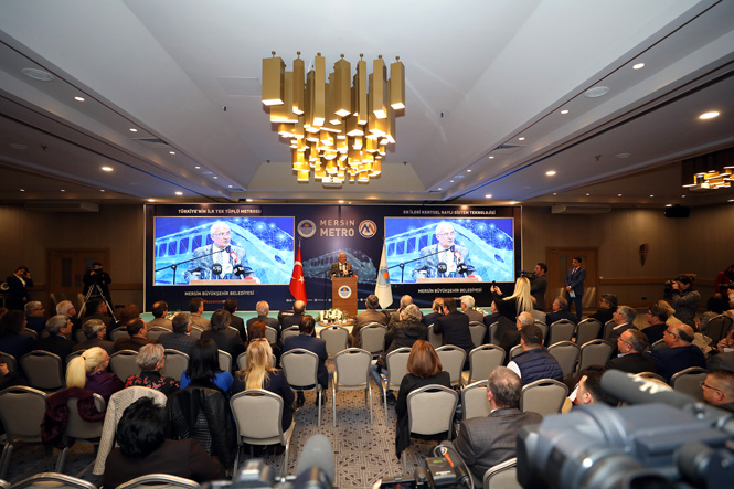 Yapılacak Mersin Metrosu İçin Tanıtım Toplantısı Gerçekleştirildi