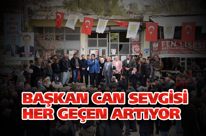 Başkan Can Sevgisi Her Geçen Artıyor