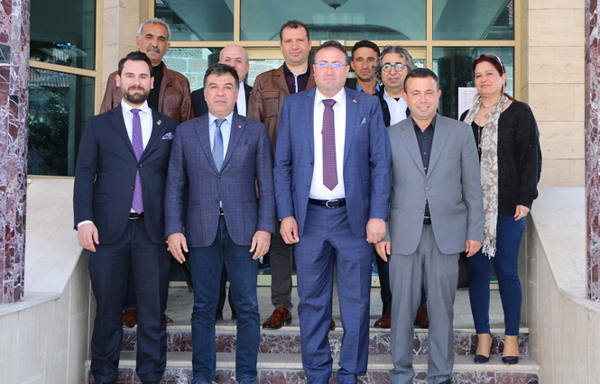 TSO Heyetinden, Tarsus Ziraat Odası Yeni Başkanı Veyis Avcı ve Yönetimine Hayırlı Olsun Ziyareti