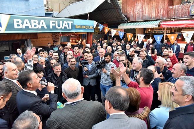 Balık Pazarı Esnafından, Başkan Tuna’ya Tam Destek