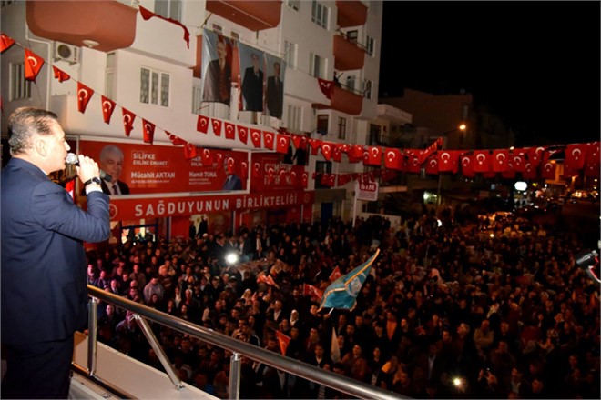 Başkan Tuna, Silifke’de Coşkuyla Karşılandı