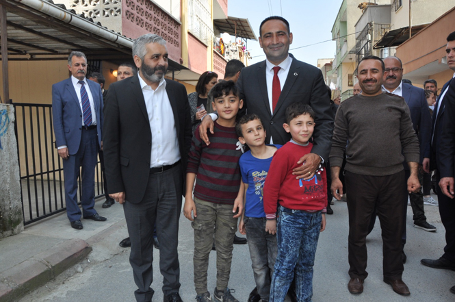 Selçuklar Esnafı Afşın Yılmaz’ın Yanında