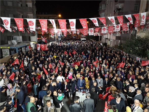 Başkan Can Şehitishak ve Ergenekon Mahallelerinde Coşkuyla Karşılandı