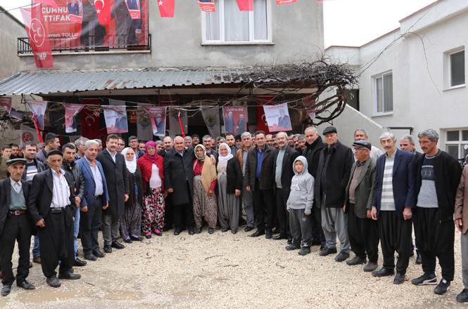 Erdemli Belediye Başkanı Tollu, Çamlı Mahallesi ve Ohut Mevki Sakinlerinin Davetine Katıldı