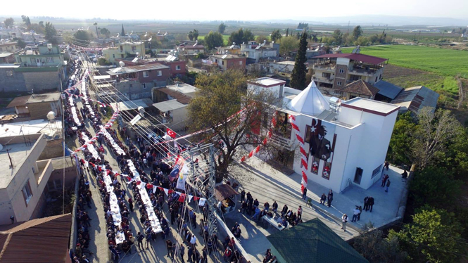 Belediye Tarafından yapılan Tekeliören Mahallesi Cemevi Törenle İbadete Açıldı