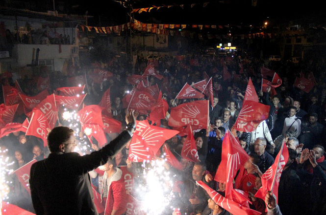 Mersin'in Silifke İlçesi Tosmurlu, Say ve Sarıcalar Mahallelerinde CHP Coşkusu