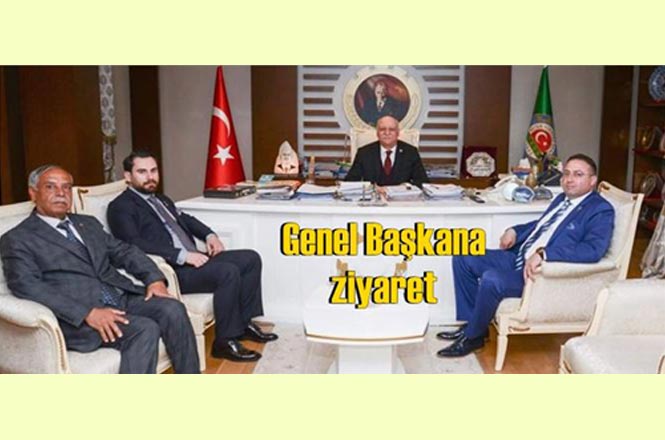 Tarsus Ziraat Odası Başkanı Veyis Avcı, Genel Başkanı Ziyaret Etti