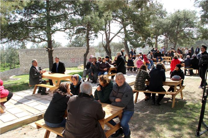 Silifke Belediye Başkanı Dr. Turgut, Çamlık Mesire Alanını Vatandaşlarla Piknik Yaparak Açtı
