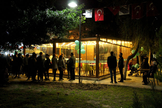 Mersin Silikfke’de Yapımı Tamamlanan Kafe Bell,’in Açılışı Yapıldı, Yeşillikler İçerisinde Huzurlu Bir Mekân