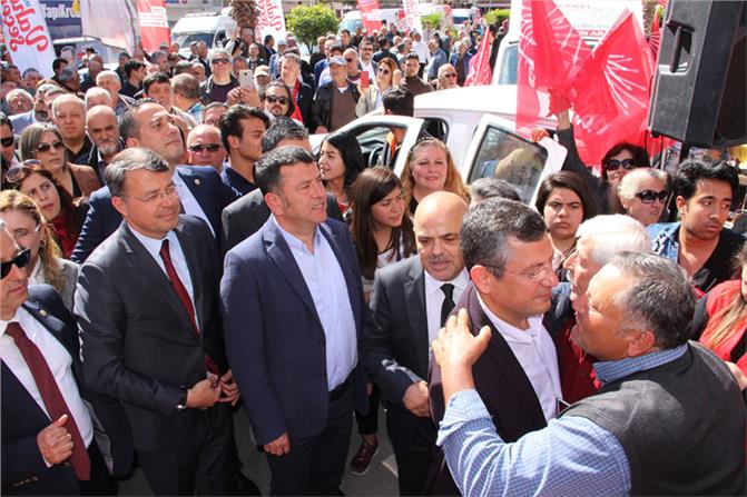 CHP’li Özgür Özel Silifke'de, İyi Partililere Seslendi