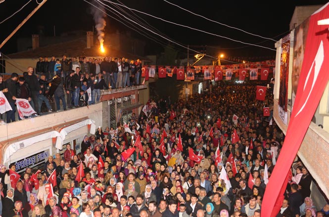 Cumhur İttifakı Tömük Seçim Koordinasyon Merkezi Açılışında Mahalle Sakinleri İle Buluştu