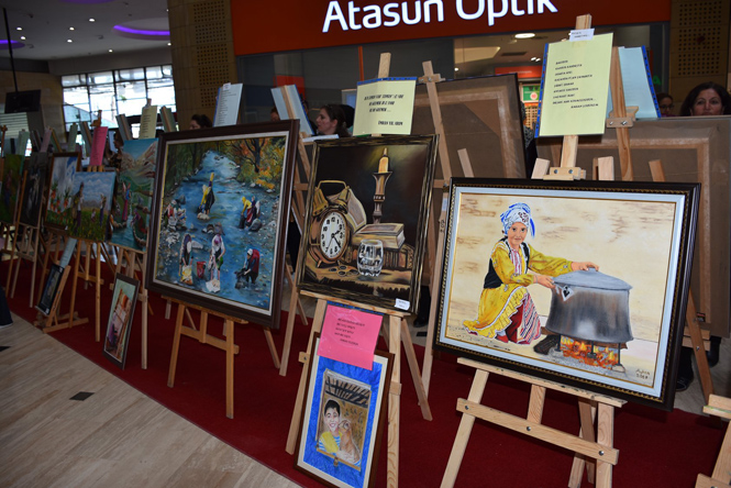 ''Anadolu'da Yaşam'' Konulu Resim Sergisi  Açıldı