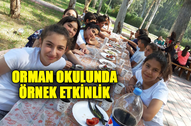 Tarsus Şehit Sabri Acem Ortaokulu "Yaza Merhaba  Kampı" İle Doyasıya Eğlendi
