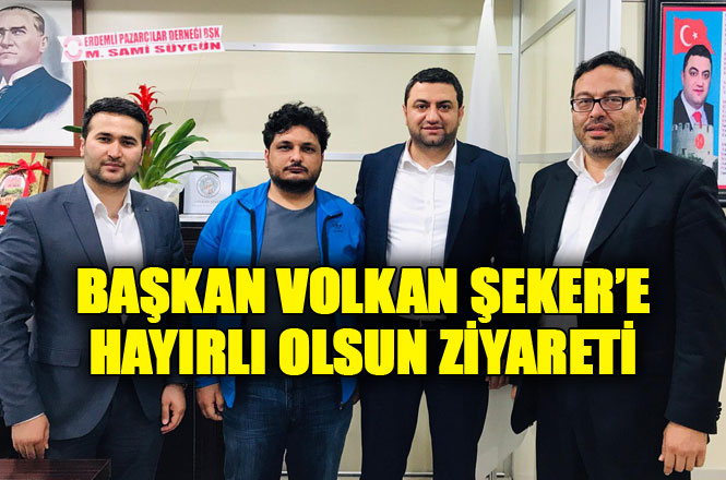 Mersin Haber ve Mersin Blok Haber'den Mut Belediye Başkanı Volkan Şeker’e Ziyaret
