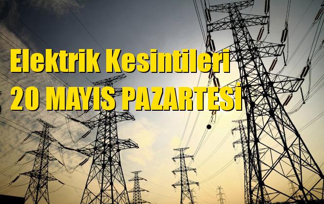 Mersin Elektrik Kesintisi 20 Mayıs Pazartesi