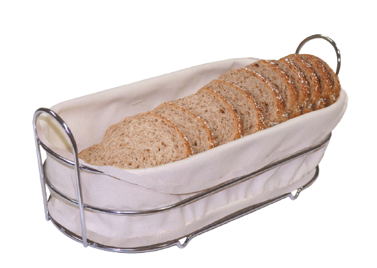 Kumaşlı Metal Ekmek Sepeti