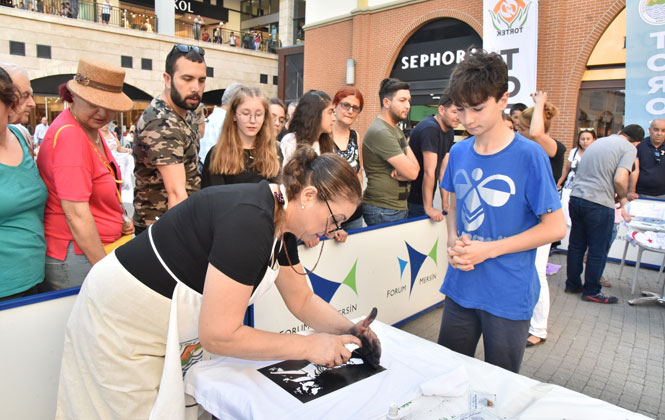 Toroslar’ın Atatürk Konulu Tortek Atölyesi Yoğun İlgi Gördü