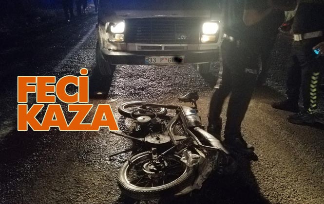 Mersin Tarsus’ta Trafik Kazası: Pikap, Motosikletli Yayalara Çarptı 1 Ölü, 1 Yaralı