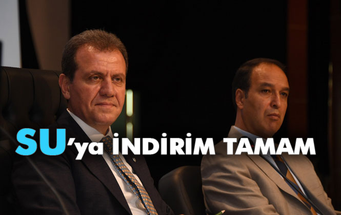 Mersin'de Su İndirimi Meclisten Geçti