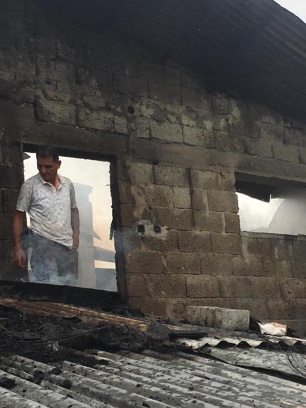Mersin Toroslar Gözne’de Çiftlik Evinde Yangın Çıktı