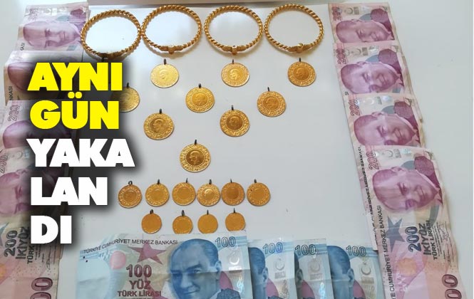 Mersin Erdemli'de Evden Çalınan Altınlar ve Nakit Parayı Çalan Hırsız Jandarmadan Kaçamadı