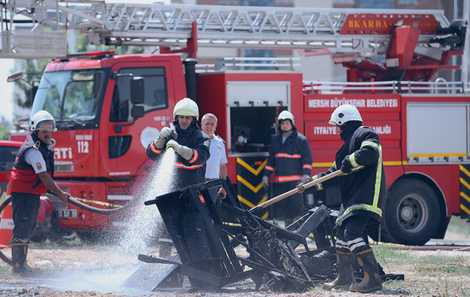 Mersin İtfaiye, Eğitim ve Tatbikatlarda Hız Kesmiyor