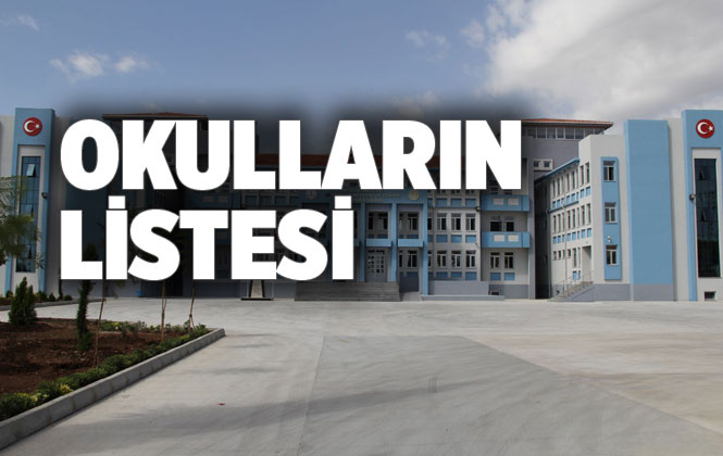 Mersin Fen Lisesi Listesi