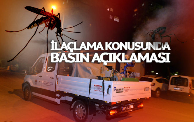 Mersin Büyükşehir Belediyesinden Sinek ve Haşere İlaçlama Konusunda Basın Açıklaması