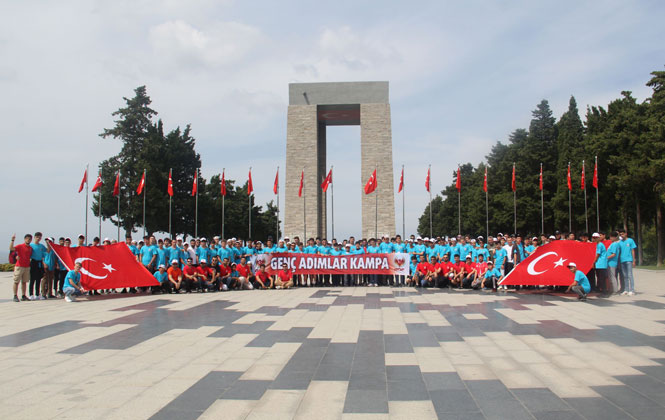 Mersin Tem Şubeden Çanakkale Gezisi ve Kamp Etkinliği