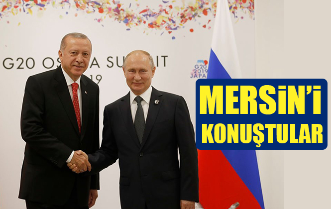 Cumhurbaşkanı Recep Tayip Erdoğan ve Putin Mersin Akkuyu Nükleer Santralini Konuştular