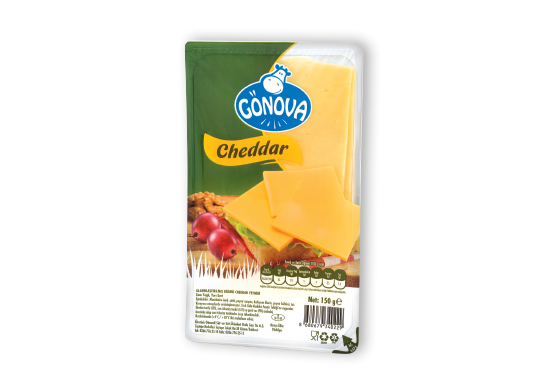 Dilimli Cheddar Peynir Gönova 150 gr