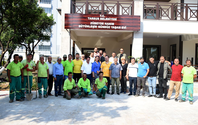 Mersin Tarsus İlçesinde Belediye Tarafından Yapımı Tamamlanan, Zübeyde Hanım Bütünleşik Gündüz Yaşam Evi Açılıyor